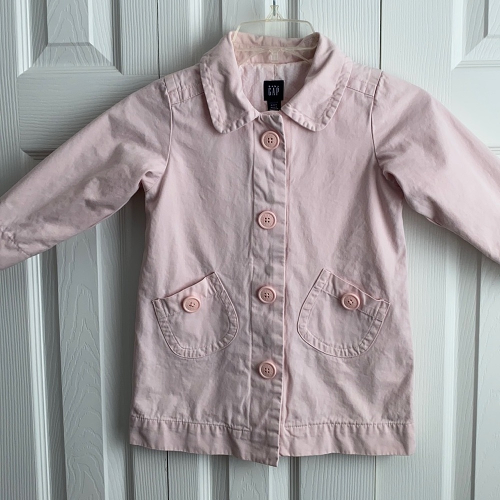 BABY GAP. COAT. PALE PINK. TODDLER SIZE 4